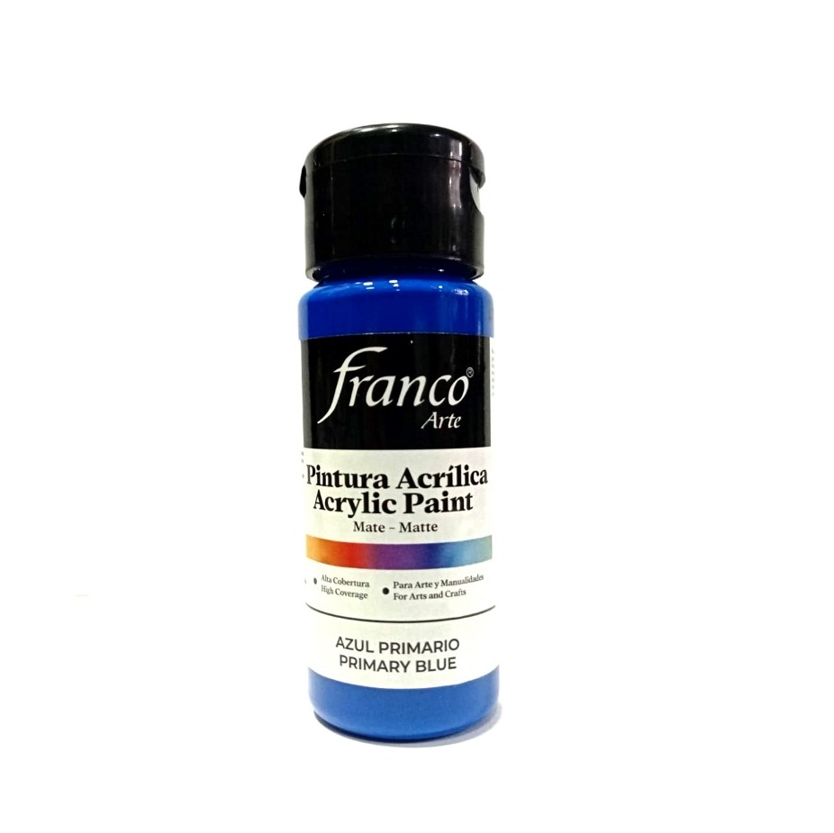 Pintura Acrilica Azul primario -Franco 
