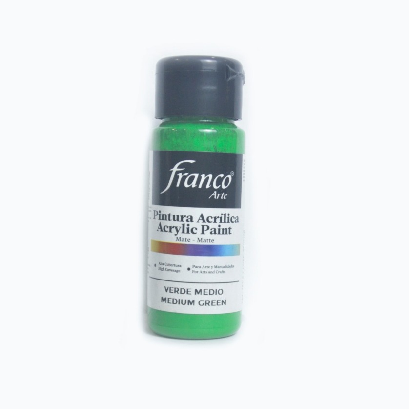 Pintura Acrilica Verde medio - Franco 