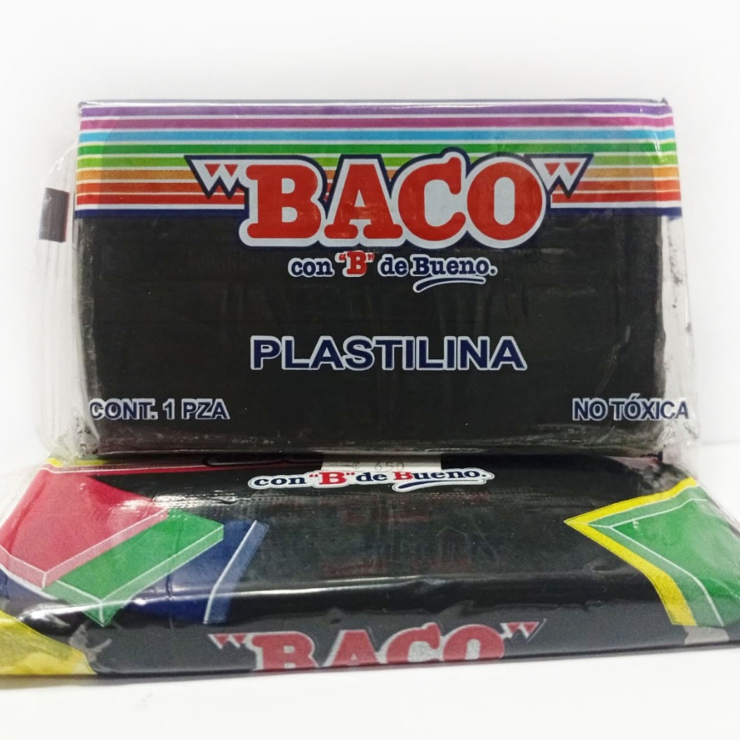 Plastilina Negra - Baco