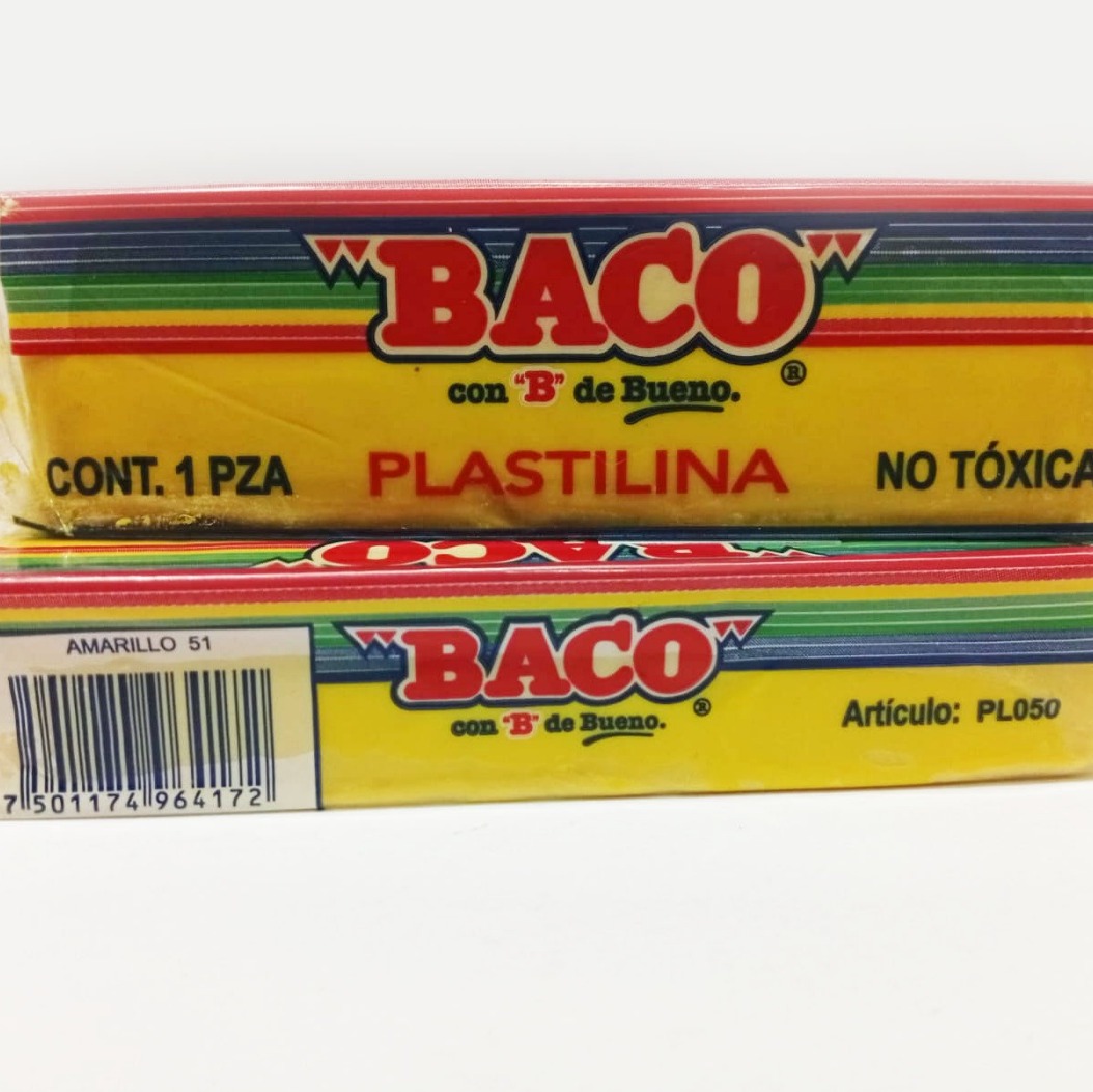 Plastilina Amarillo- Baco