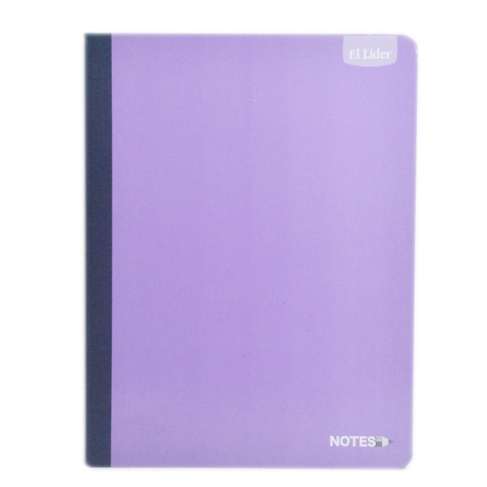 Cuaderno Lila 50 Hojas Grande