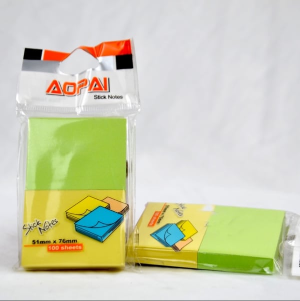 Notas Adhesivas Cuadradas - AOPAI 