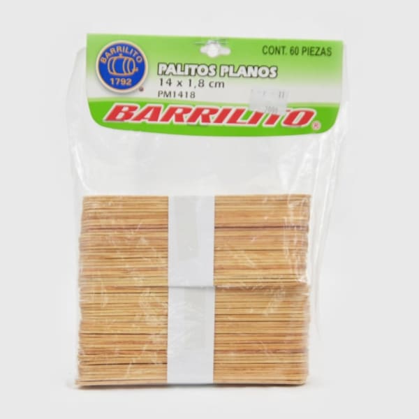 Paletas 60 piezas - Barrilito