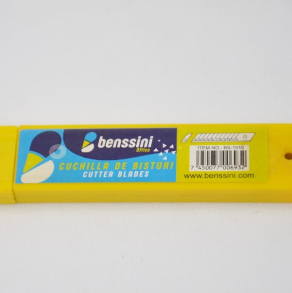 Cuchillas para cutter - Benssini 