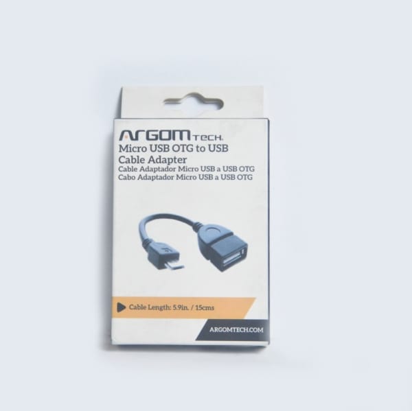 Cable adaptador Micro USB a USB OTG