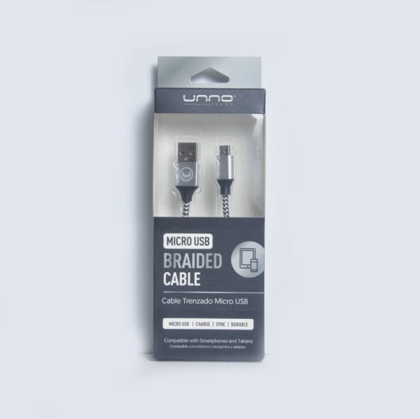 Cable trenzado Micro USB