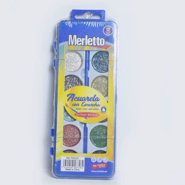 Acuarela con escarcha - Merletto 