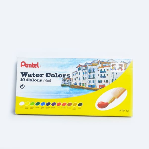 Acuarela 12 colores - Pentel 