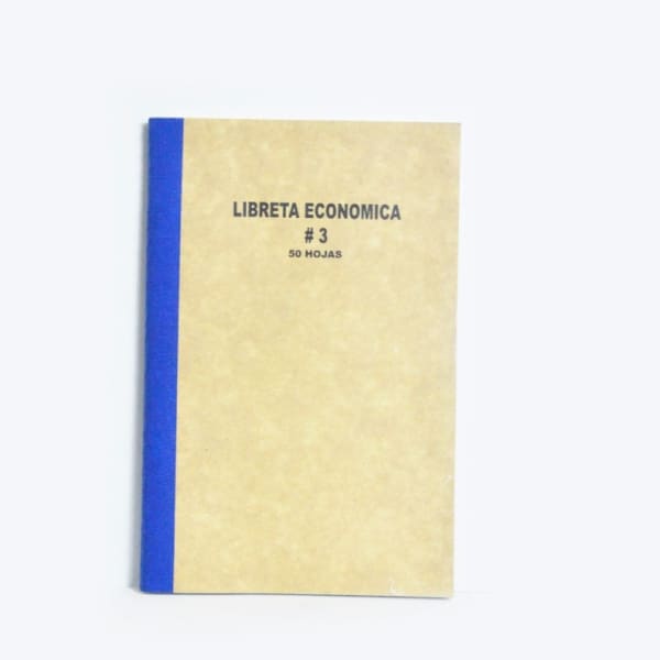Libreta economica #3 