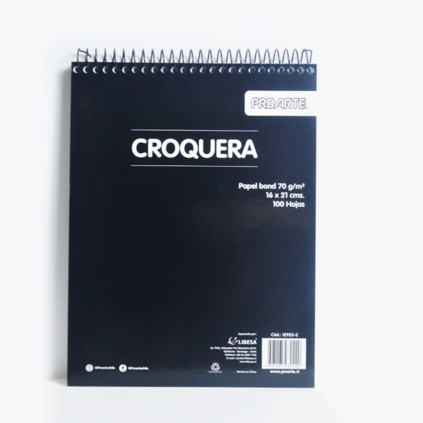 Libreta 100 hojas -Proarte 