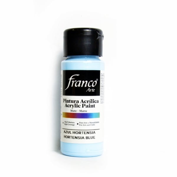 Pintura Acrilica azul Hortensia - Franco 
