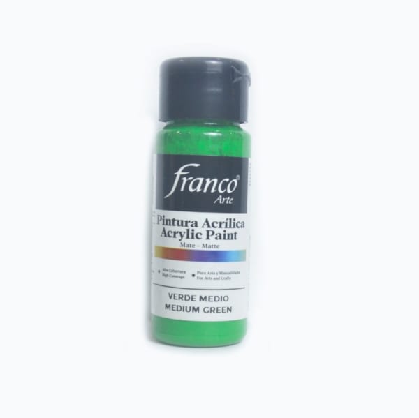 Pintura Acrilica Verde medio - Franco 