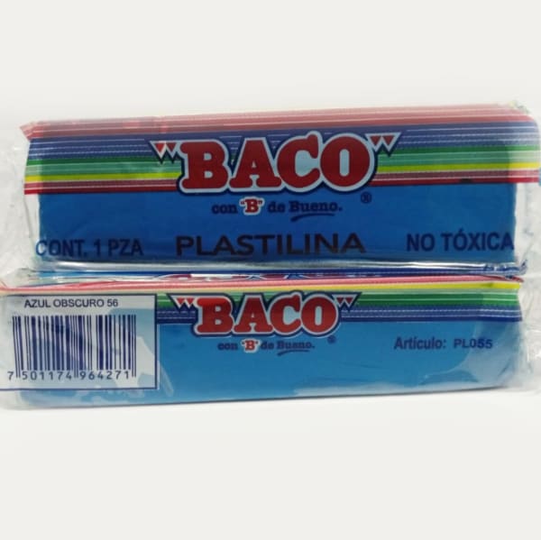 Plastilina Azul oscuro - Baco