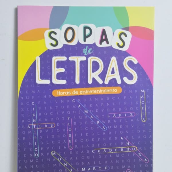 Sopa de letras - Horas de entretenimiento