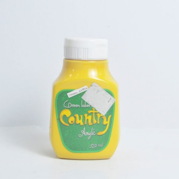 Pintura Acrilica Amarillo Primario #101 - Country 