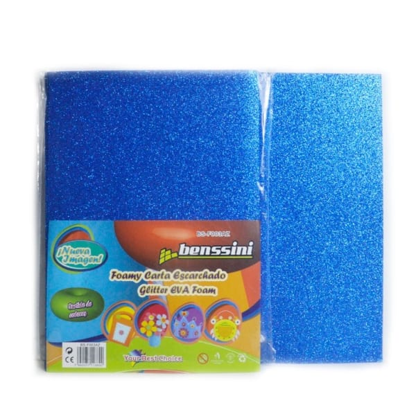 Foam Azul Escarchado - Benssini