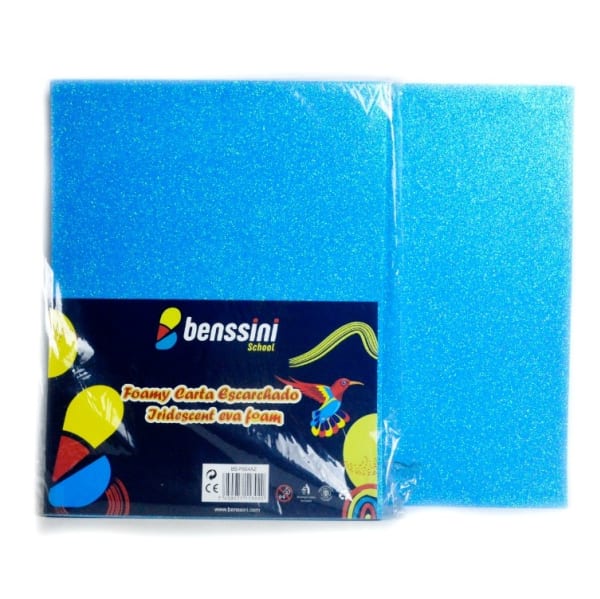 Foam Celeste Escarchado - Benssini