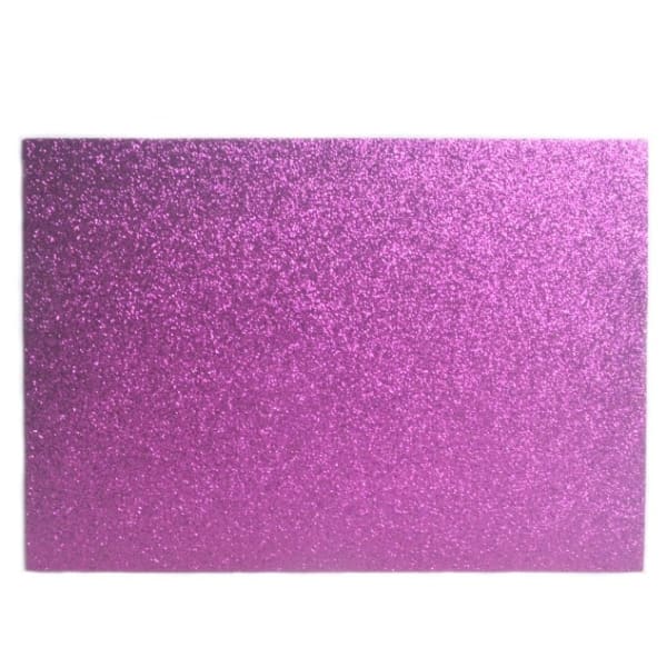 Foam Grande Escarchado Fucsia 