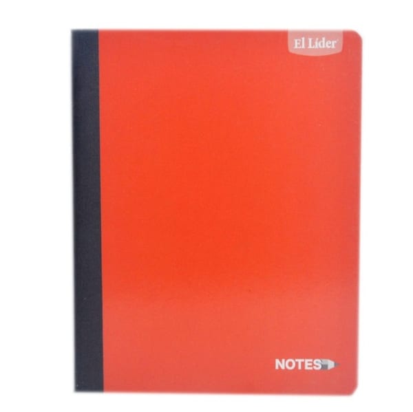 Cuaderno Rojo 50 Hojas