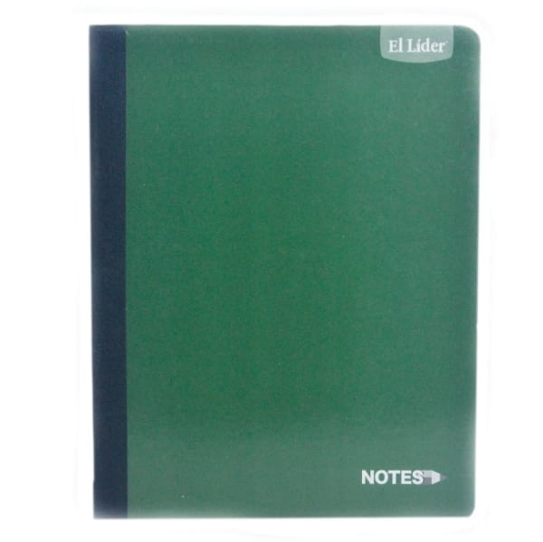 Cuaderno Verde 50 Hojas