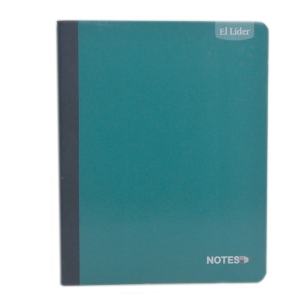 Cuaderno Turquesa 50 Hojas Grande