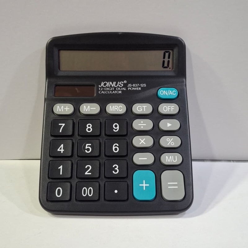 Calculadora Joinus- JS-837- 12S — imagen 1