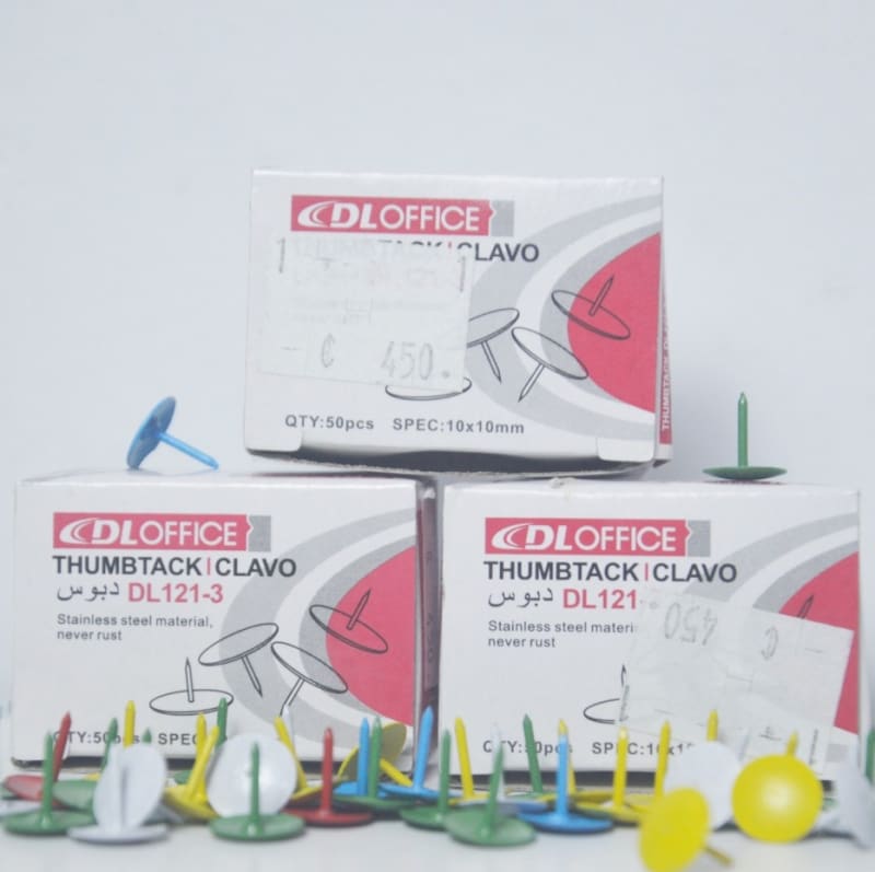 Chinches de colores - DL Office  — imagen 1