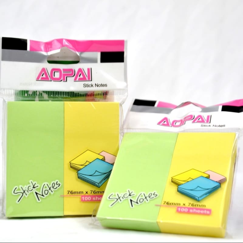 Notas Adhesivas Rectangulares - AOPAI — imagen 1