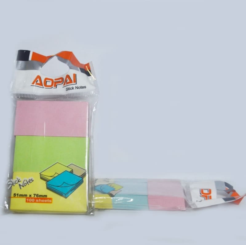 Notas Adhesivas Rectangulares pequeñas - AOPAI — imagen 1