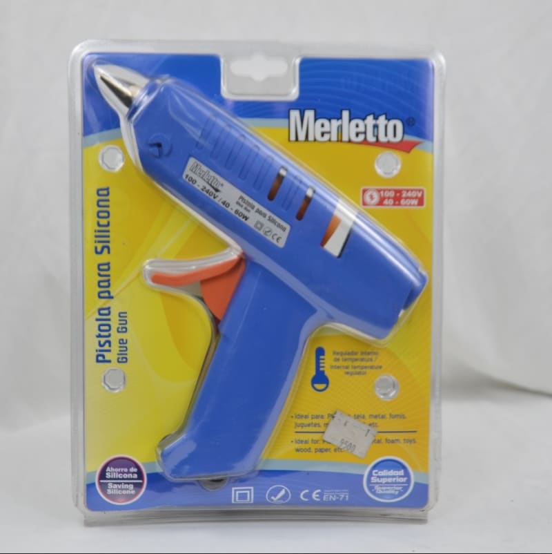 Pistola para silicona - Merletto — imagen 1