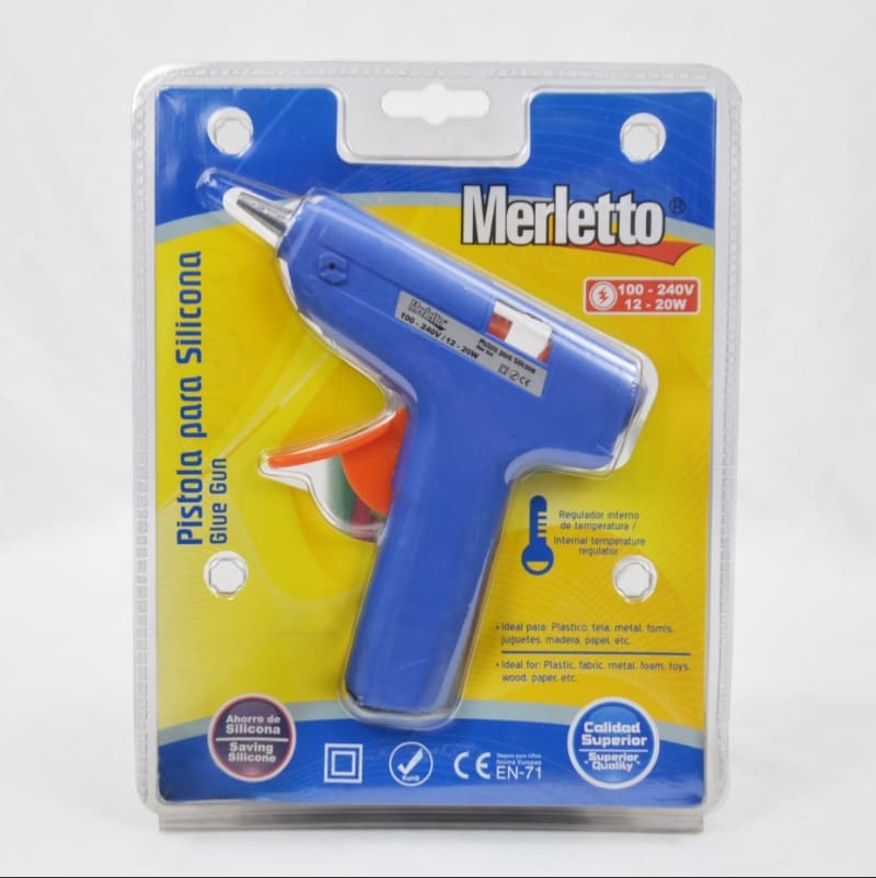 Pistola para Silicona pequeña - Merletto — imagen 1