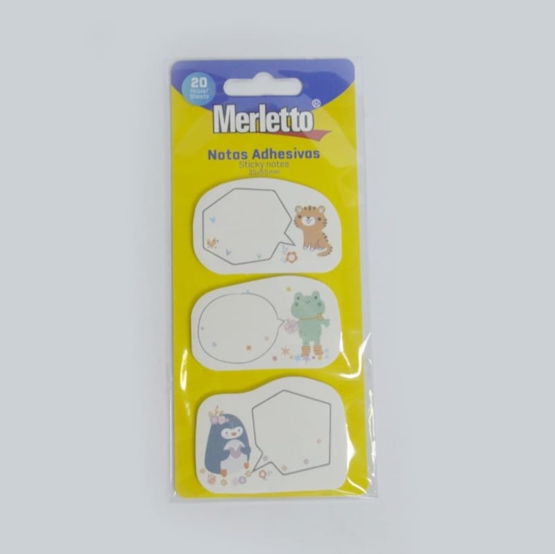 Notas adhesivas de animales - Merletto — imagen 1