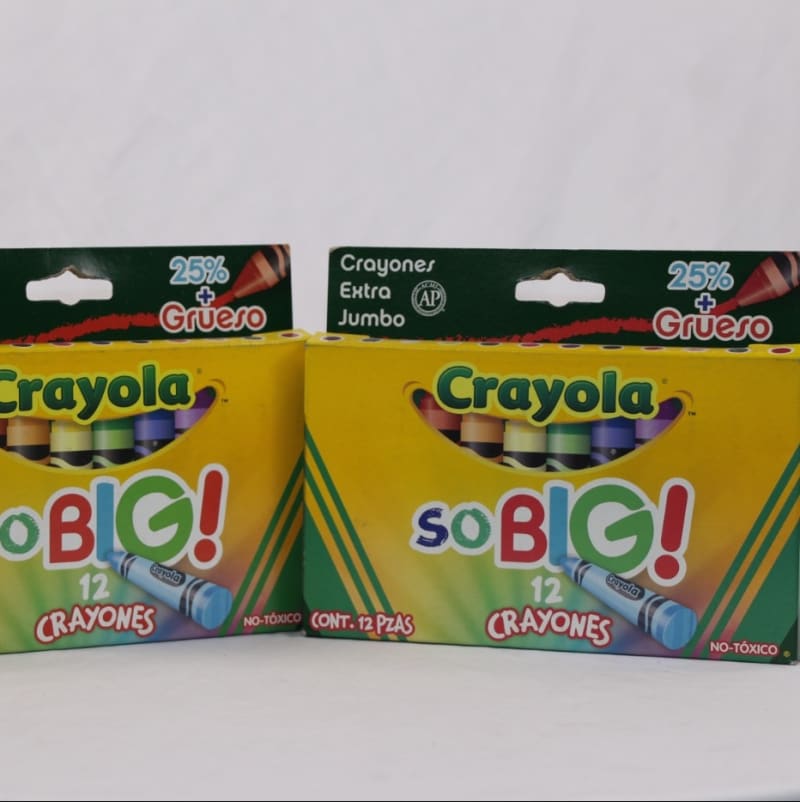 12 Crayones extra jumbo - Crayola — imagen 1