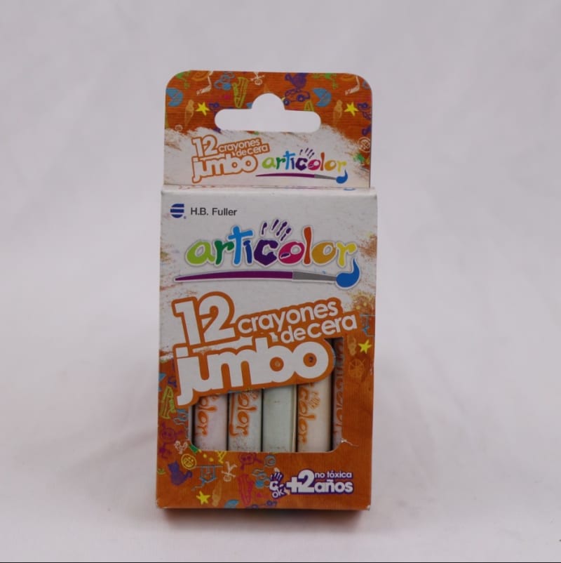 12 Crayones jumbo - articolor  — imagen 1