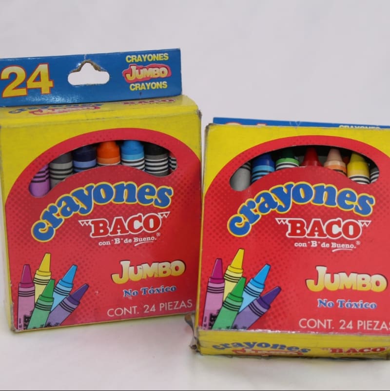 24 Crayones jumbo - Baco — imagen 1