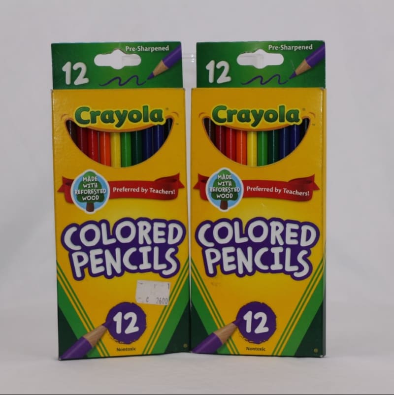 12 lapices de colores - Crayola — imagen 1