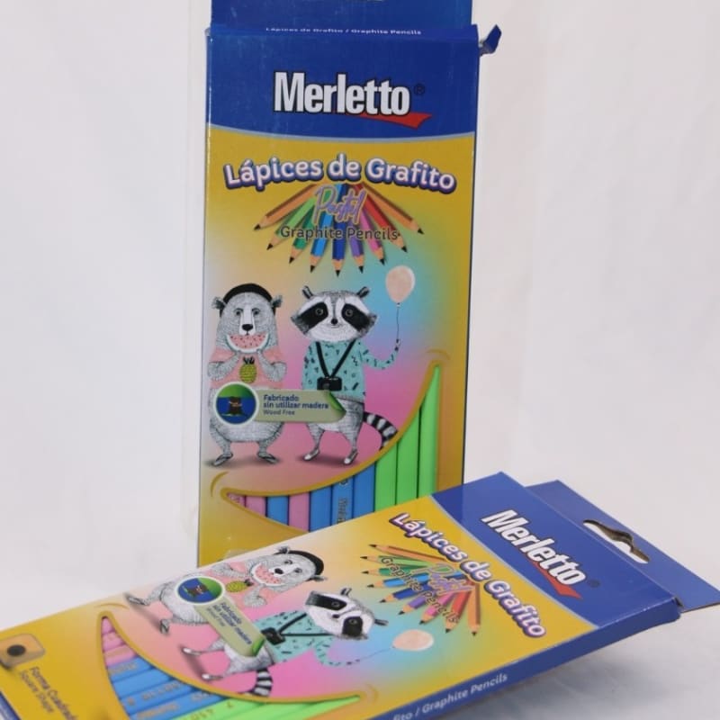 Lapices de grafito - Merletto — imagen 1