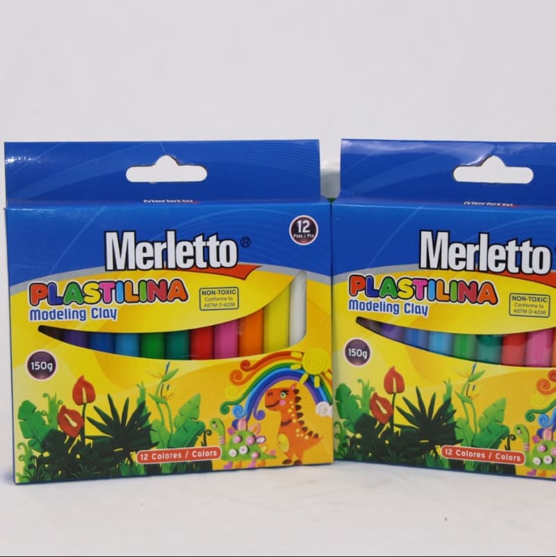 12 Plastilinas - Merletto — imagen 1