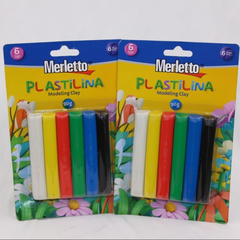 6 Plastilinas - Merletto — imagen 1