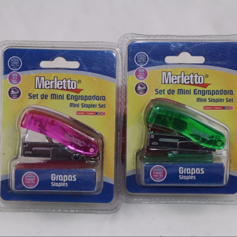 Set de Mini engrapadora - Merletto — imagen 1