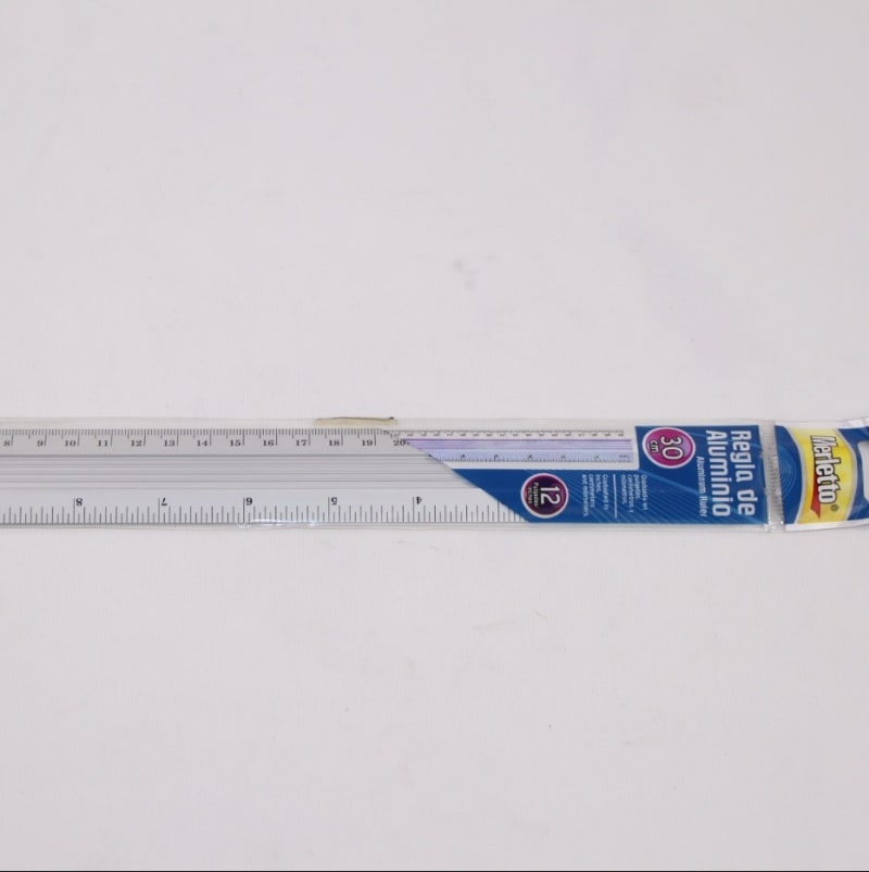 Regla de Aluminio - Merletto — imagen 1