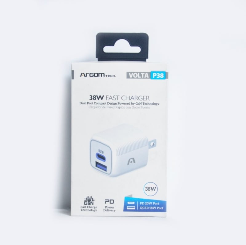Cargador de Pared Rapido con Doble Puerto 38W — imagen 1