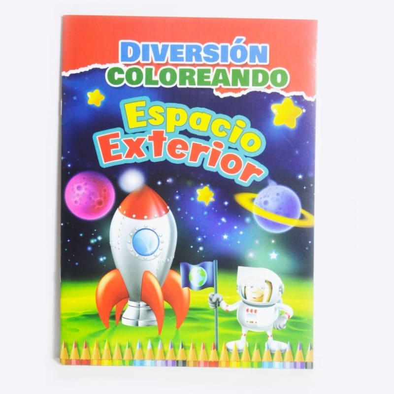 Diversion coloreando - Espacio Exterior — imagen 1