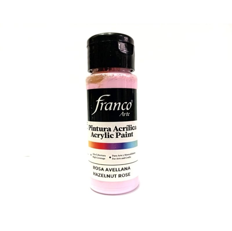 Pintura Acrilica Rosa avellana — imagen 1