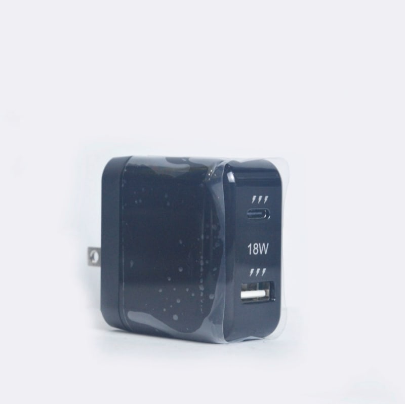 Cargador Dual USB y tipo C para pared — imagen 1