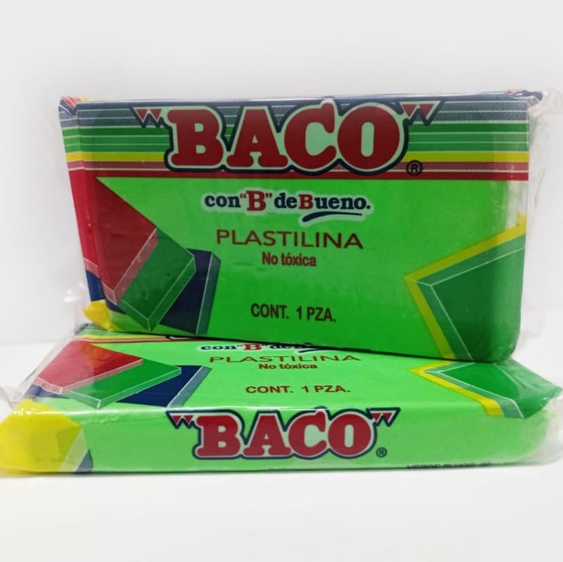 Plastilina Verde - Baco — imagen 1