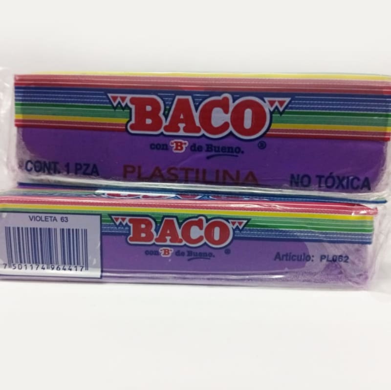 Plastilina violeta - Baco — imagen 1