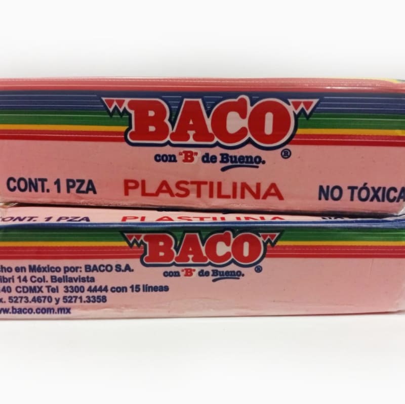Plastilina Rosada - Baco  — imagen 1