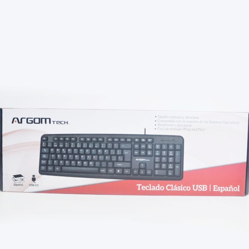 Teclado Clasico USB - Argom Tech  — imagen 1