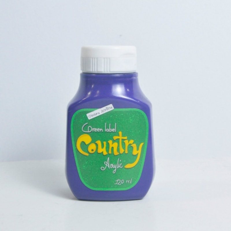 Pintura Acrilica Violeta Profundo #160 - Country — imagen 1